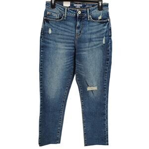 Denizen From Levi's High Rise Ankle Slim Blue Jeans Womens Size 4/W27 New